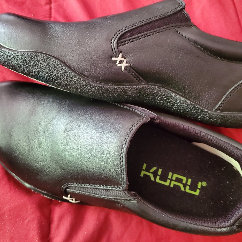 KURU Men's Black Slip-On Shoes